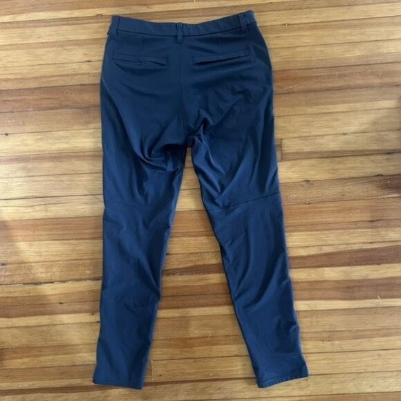 Lululemon Commission Pant Slim *Warpstreme 34" in Iron Blue Size 32 - Picture 3 of 8